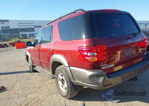 2003 Toyota Sequoia Sr5 V8 из США, поврежденный, VIN 5TDZT34A93S167767